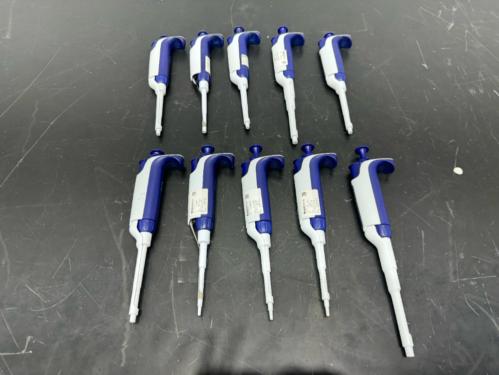 Image of Rainin Pipet-Lite XLS Single Channel Pipettes - Quantity 10